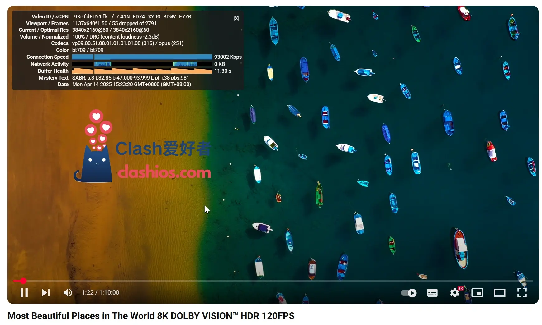 Best Telecom 机场 YouTube 4K 播放测试 Best Telecom 机场 YouTube 4K 播放测试